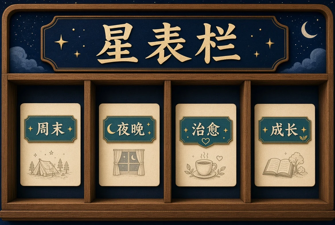 星表栏主题整理